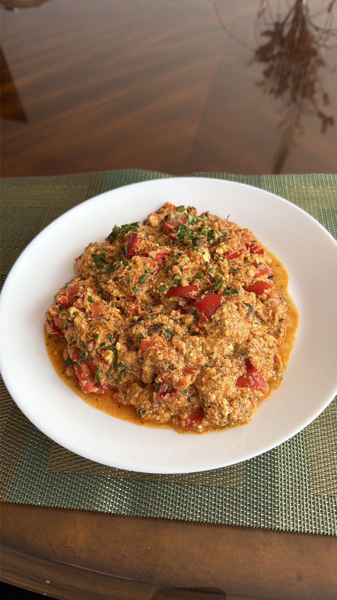 Tomato Egg Scramble