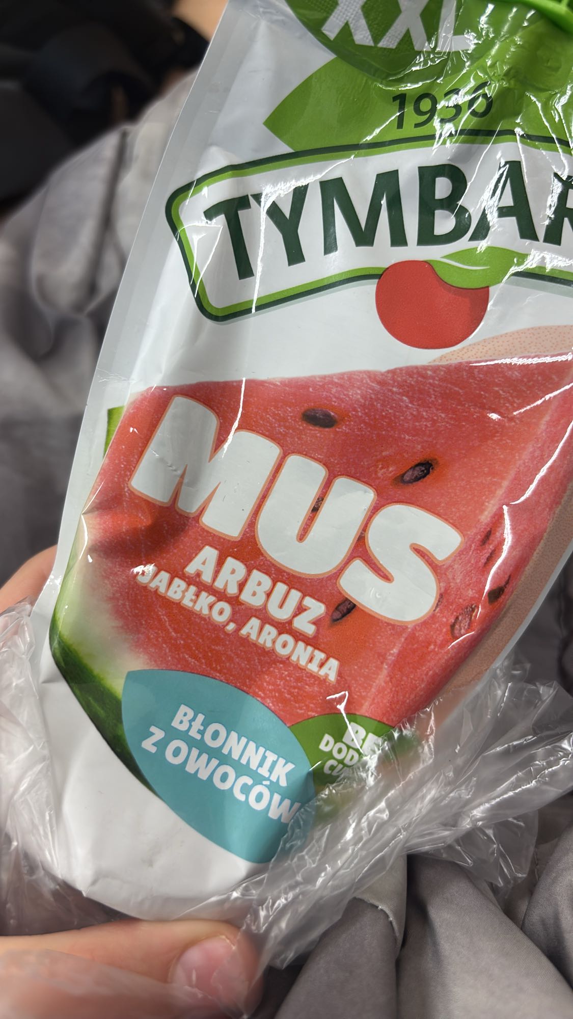 Mus arbuz jabłko aronia bez cukru