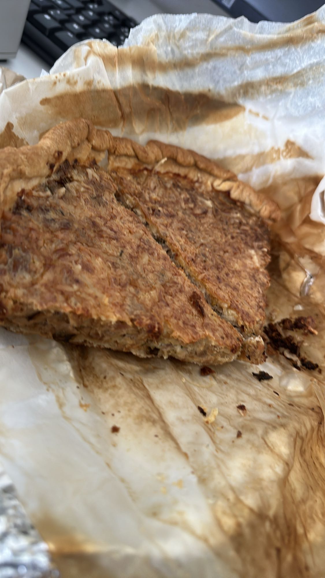 Tarte salée rustique