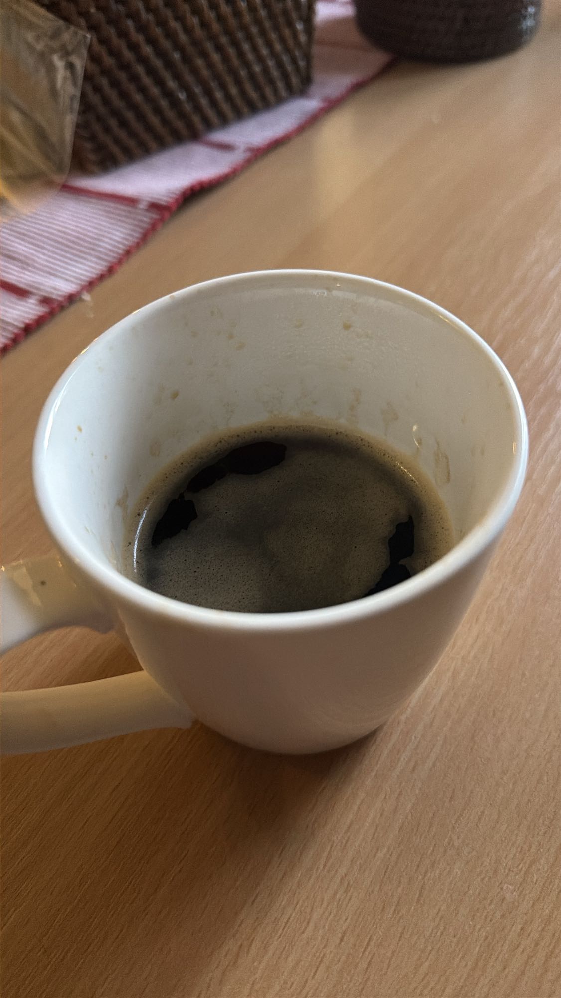 Svart kaffe