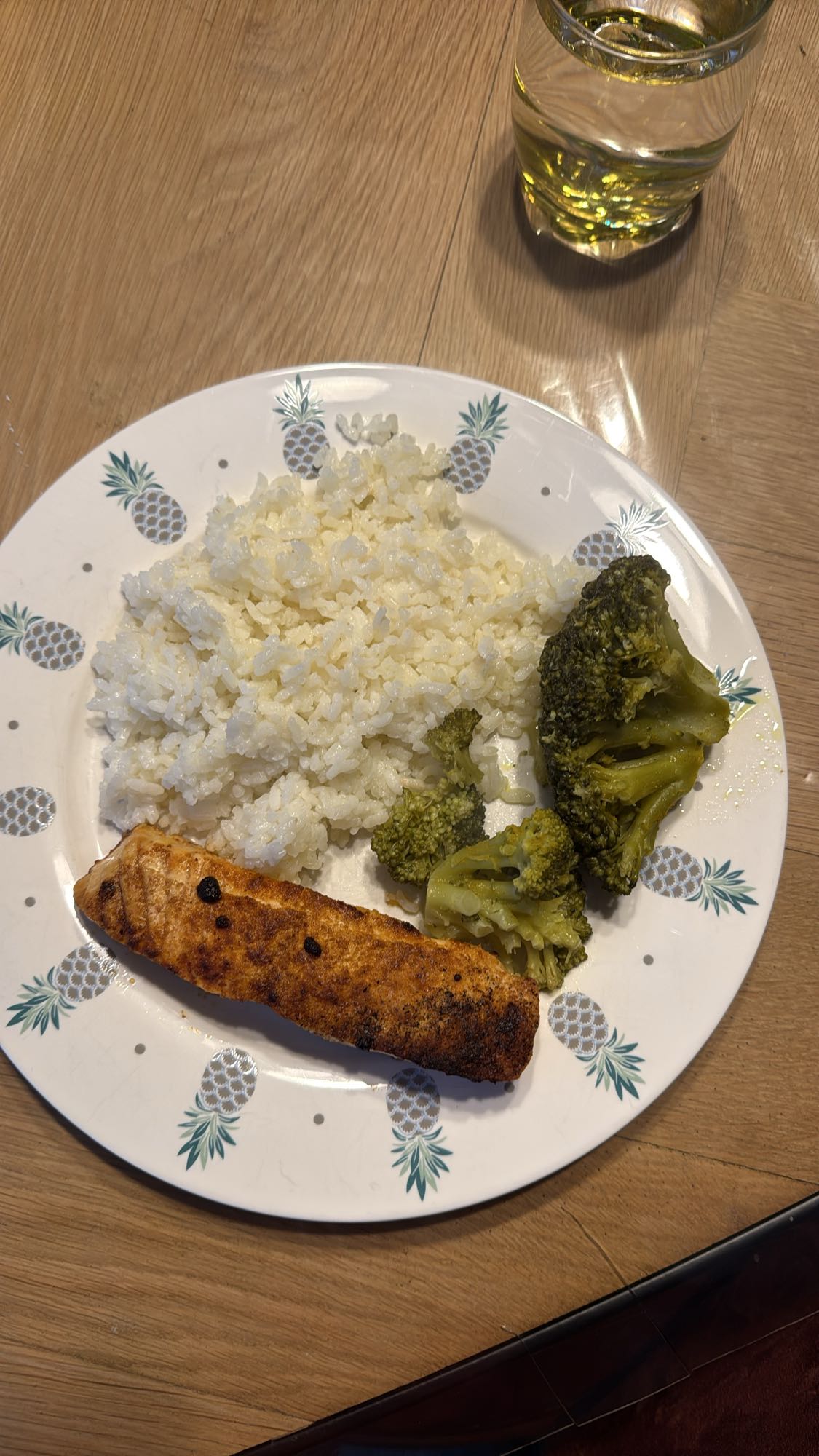 Salmon Rice Broccoli