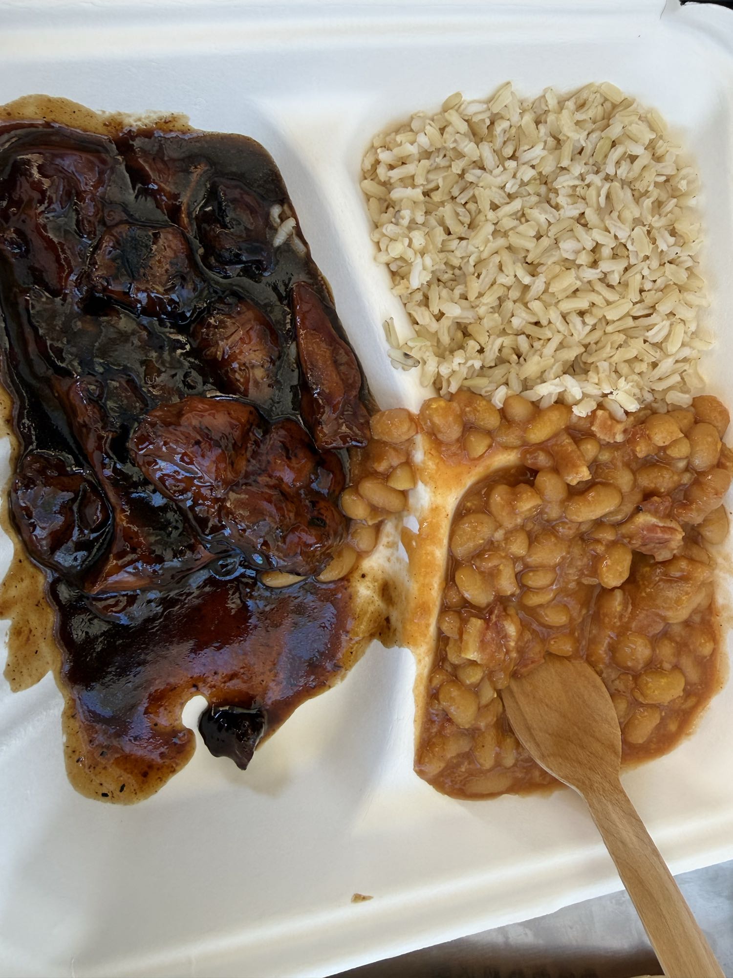 Teriyaki Chicken Rice Beans