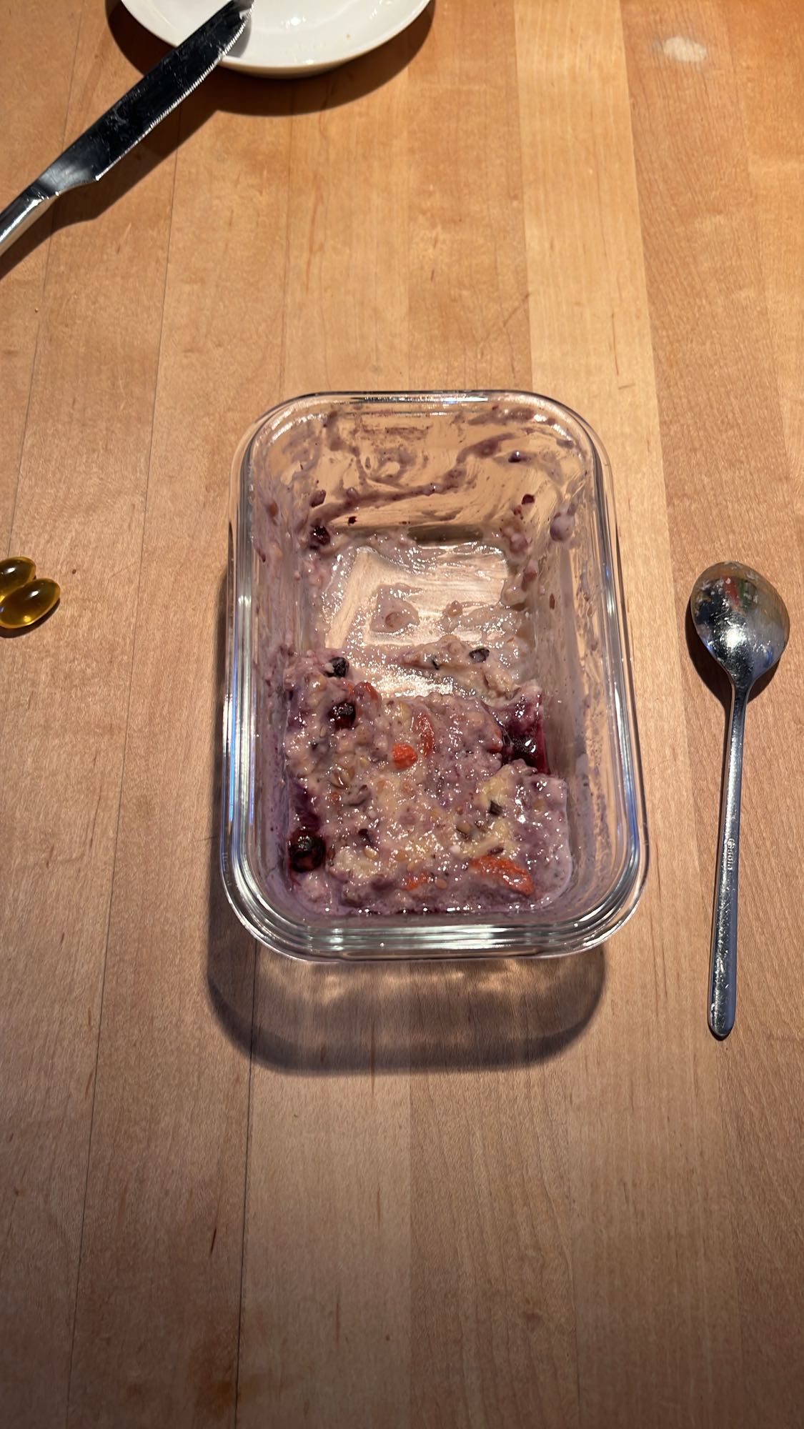 Beeren-Porridge