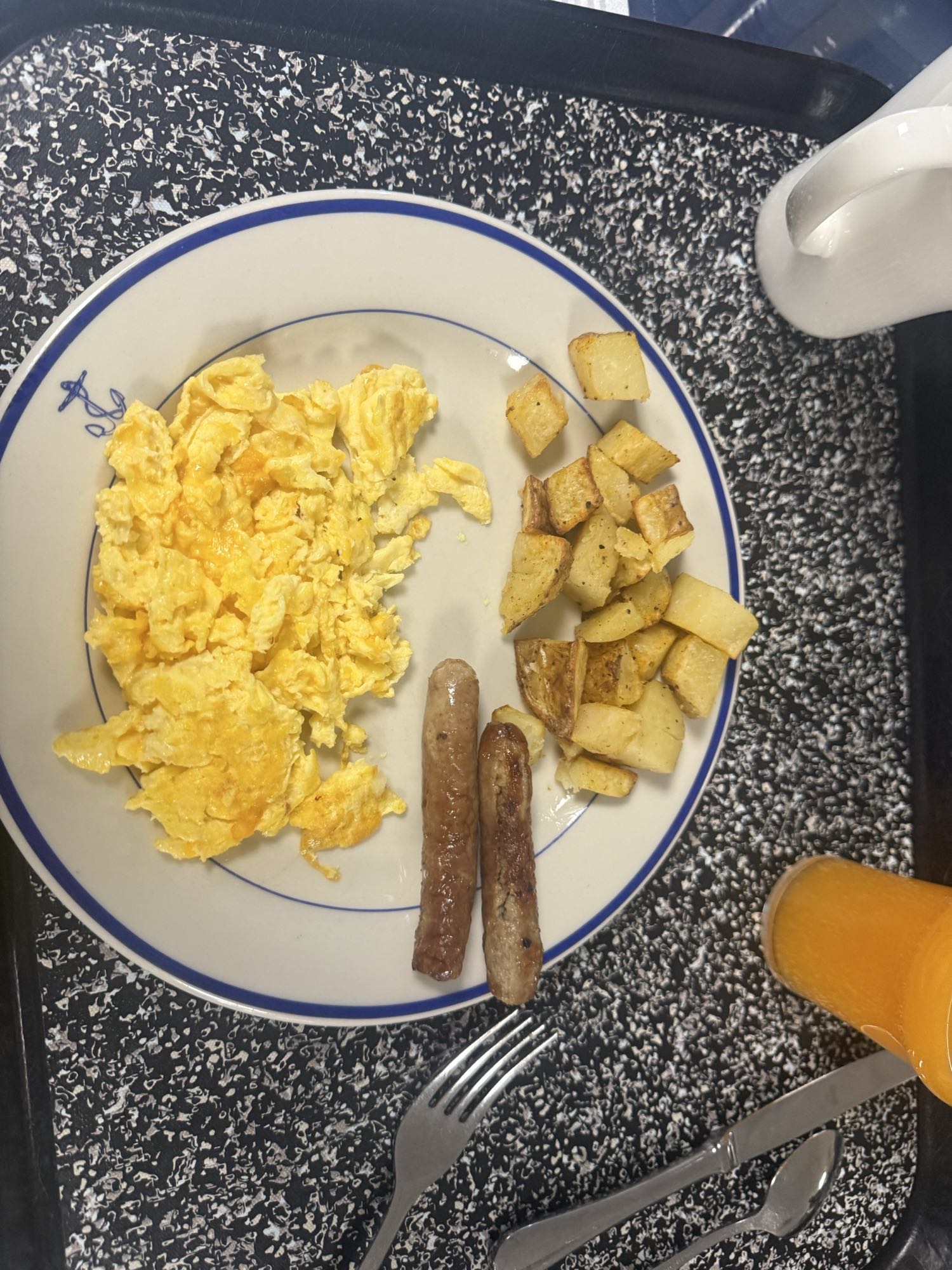 Scrambled Eggs Breakfast