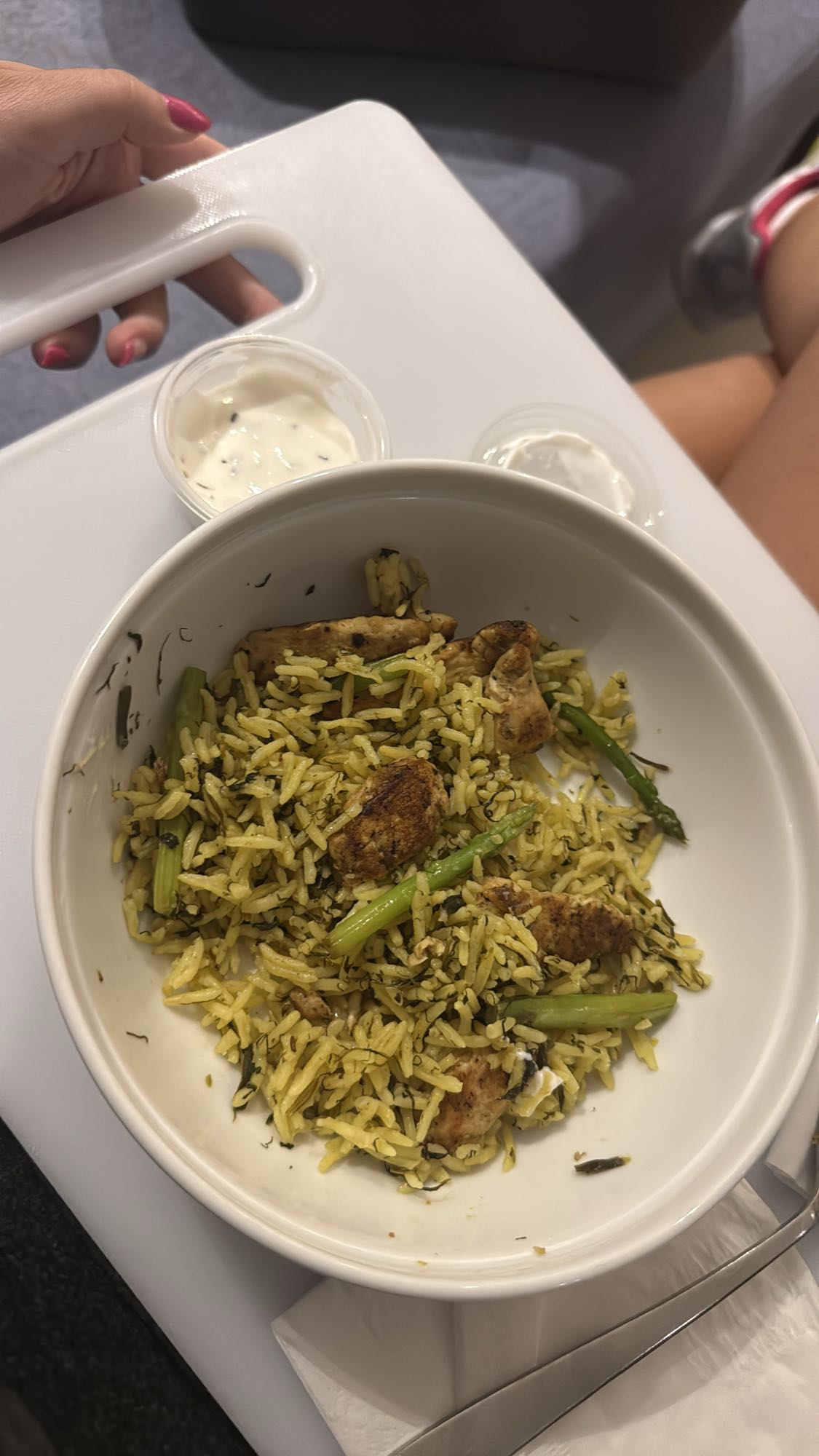 Chicken Herb Rice Bowl