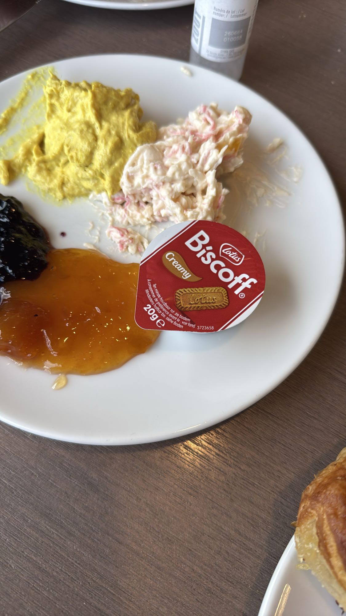 Ontbijtbord met smeersels