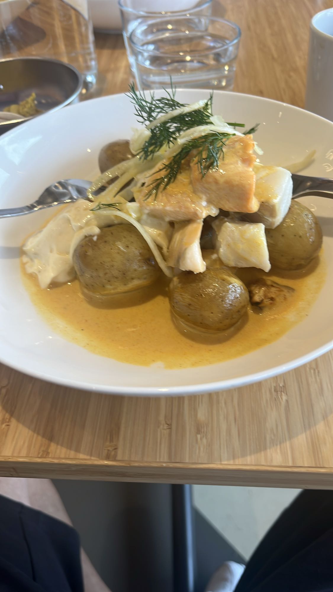 Lax med potatis