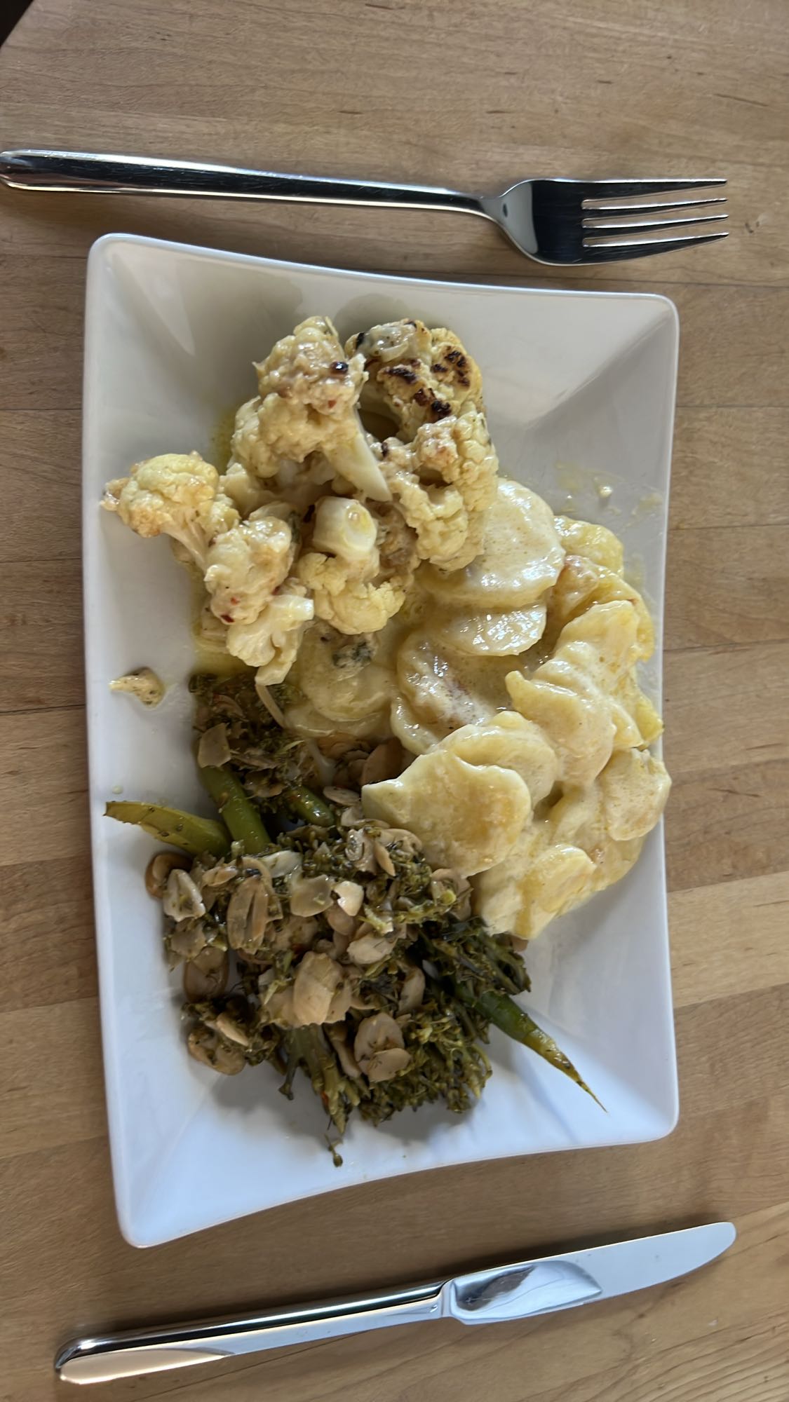 Kartoffeln mit Gemüse