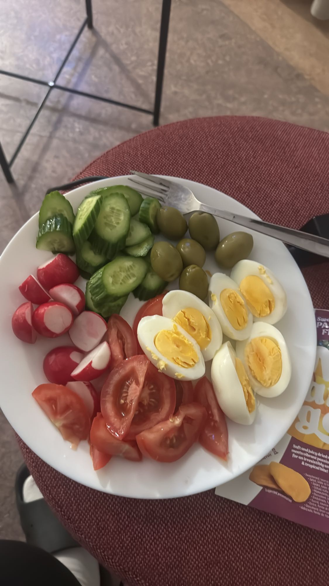 Ägg med grönsaker