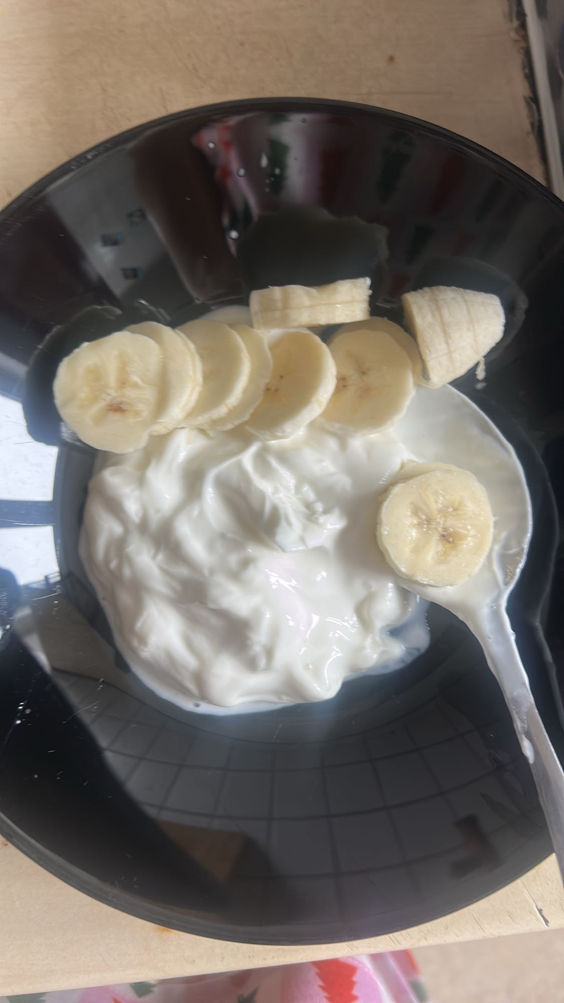 Joghurt mit Banane
