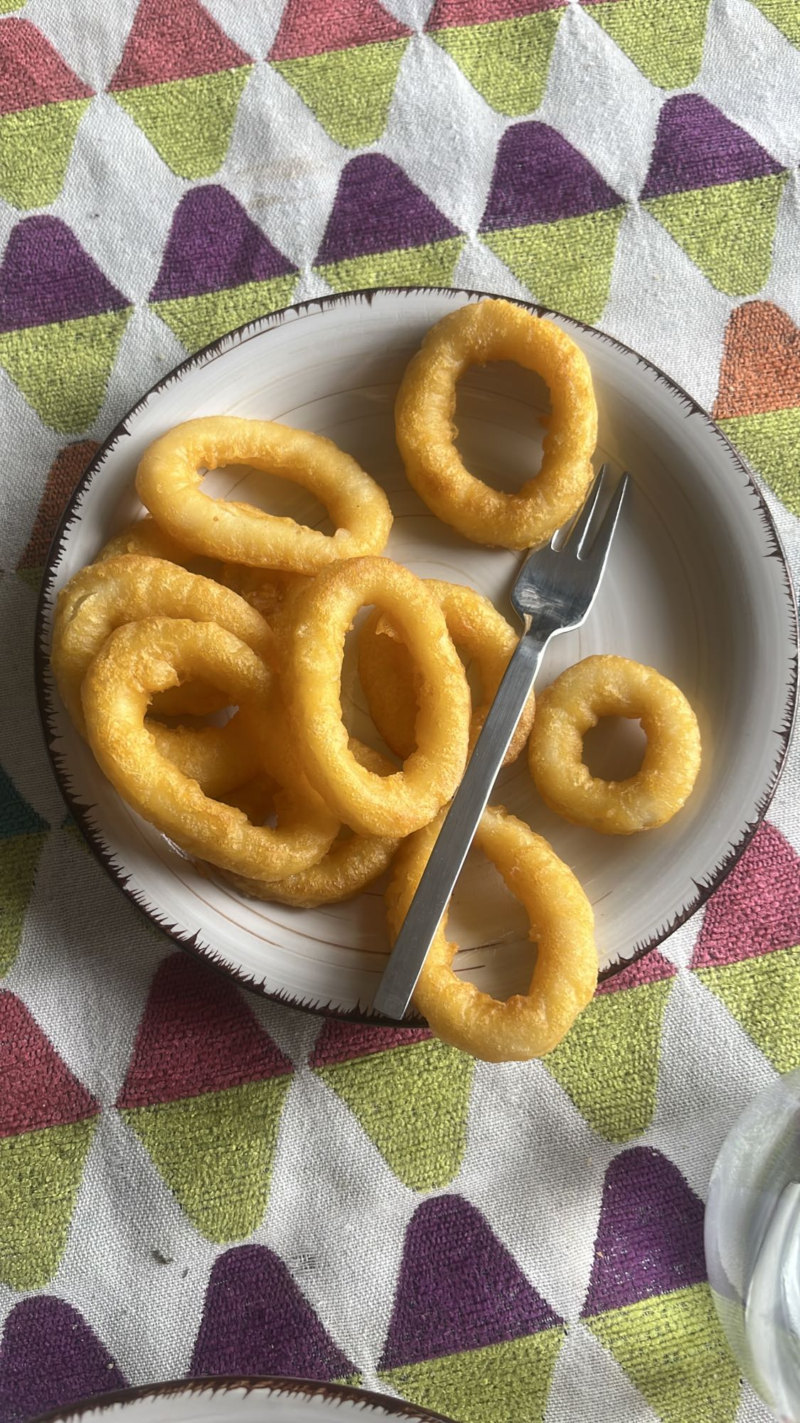 aros de cebolla fritos