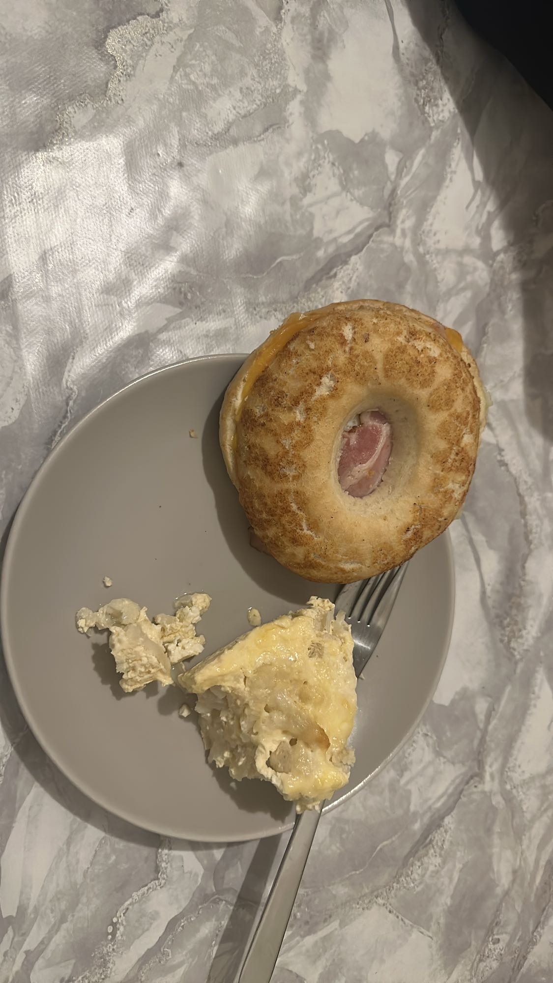 Ham Egg Bagel