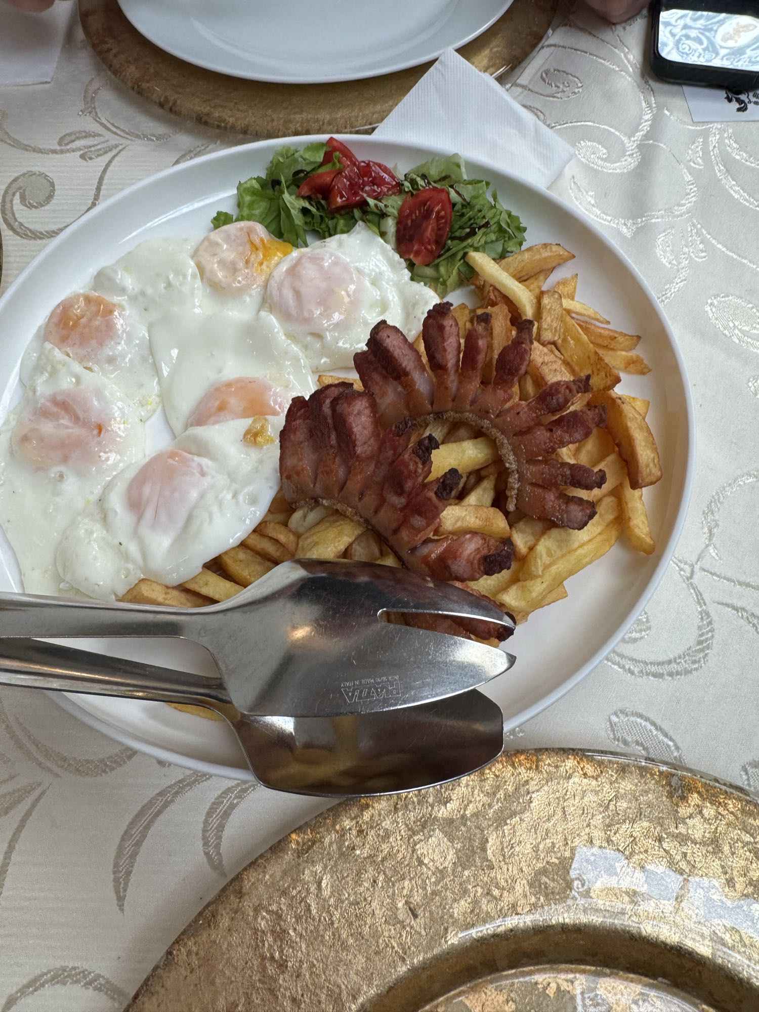 Eggs Bacon and Fries