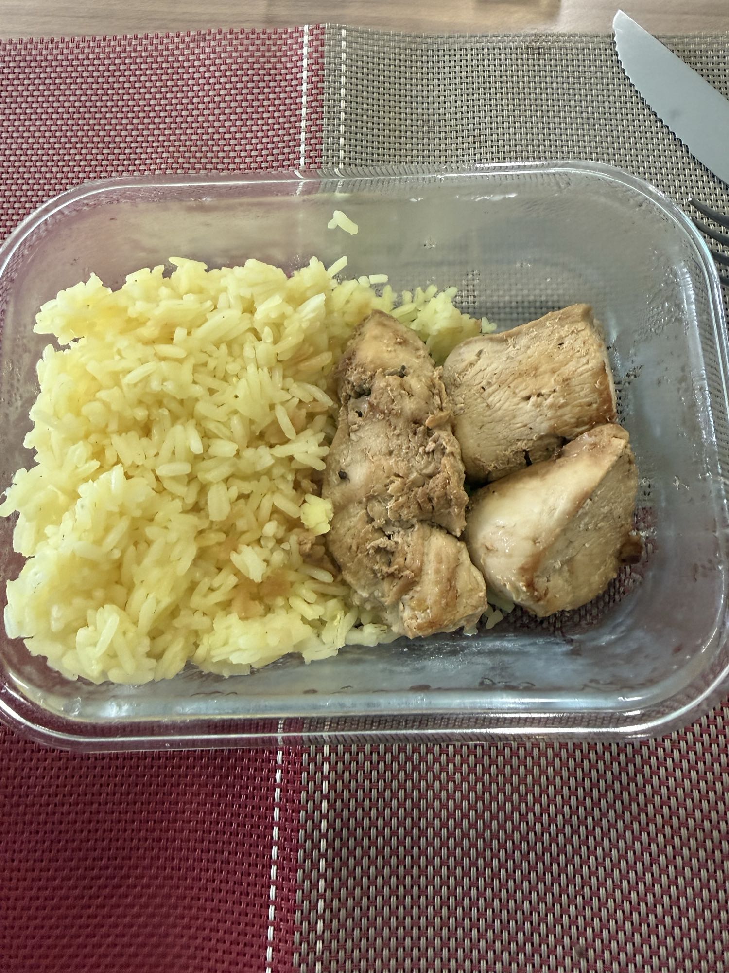 Arroz com frango