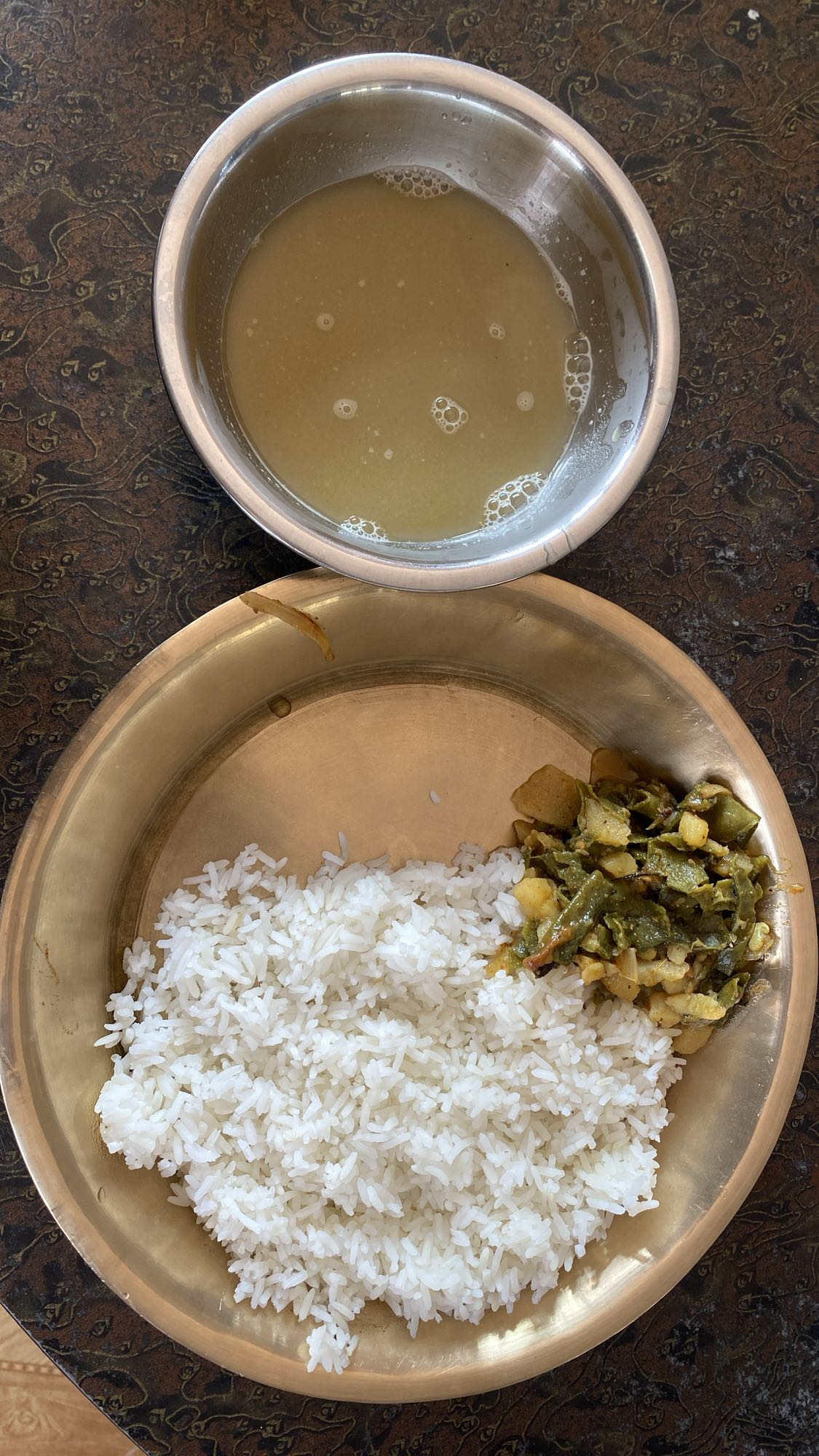 Rice Dal Veg Meal