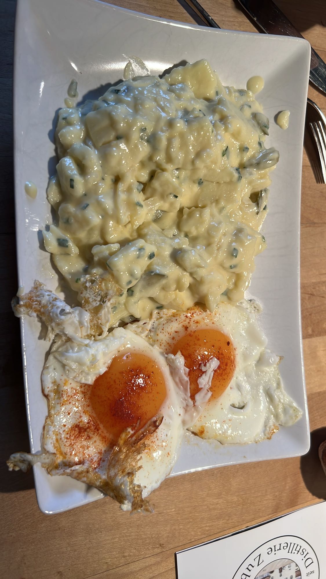 Kartoffelsalat mit Eiern