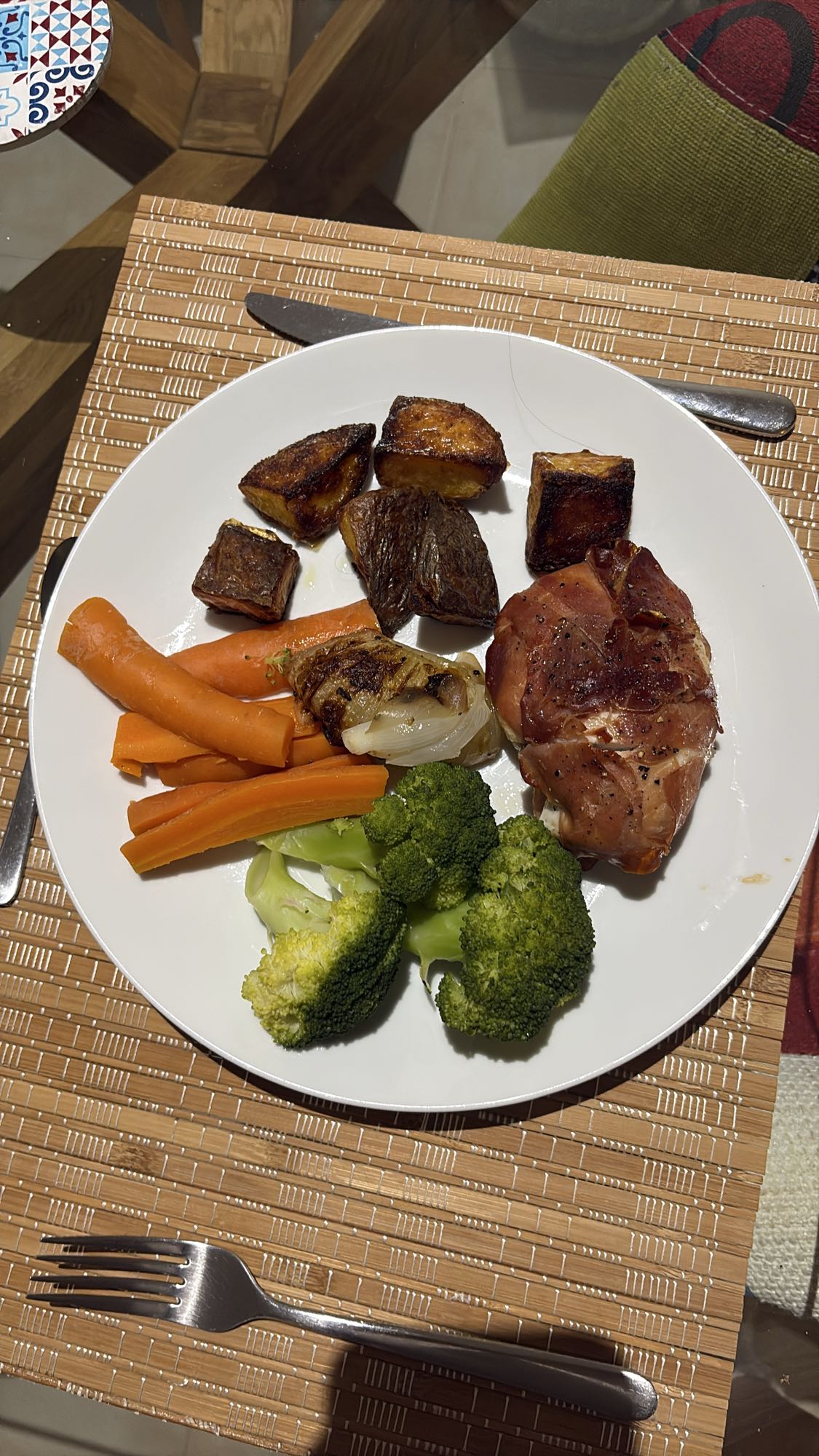 Roast Chicken Breast Plate