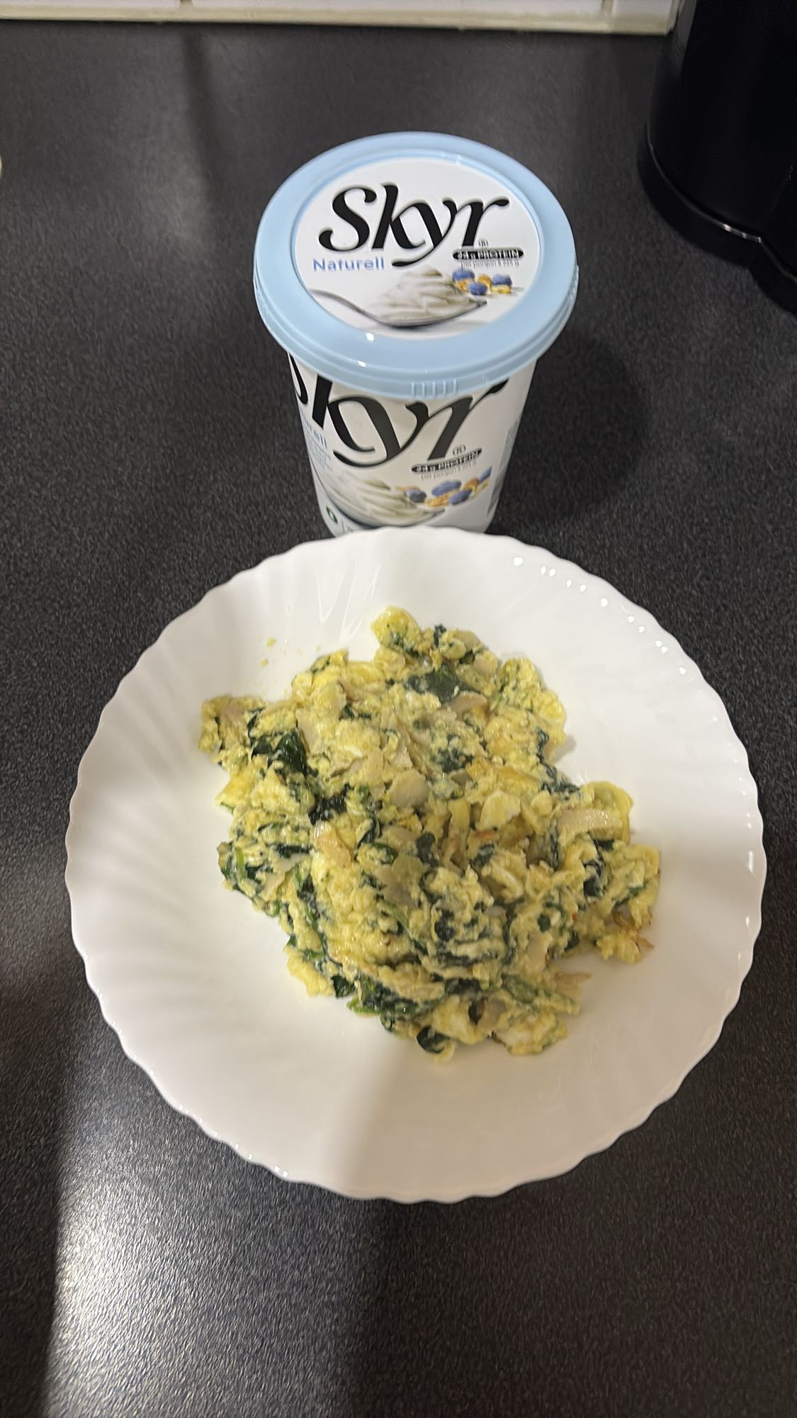 Eggerøre med skyr