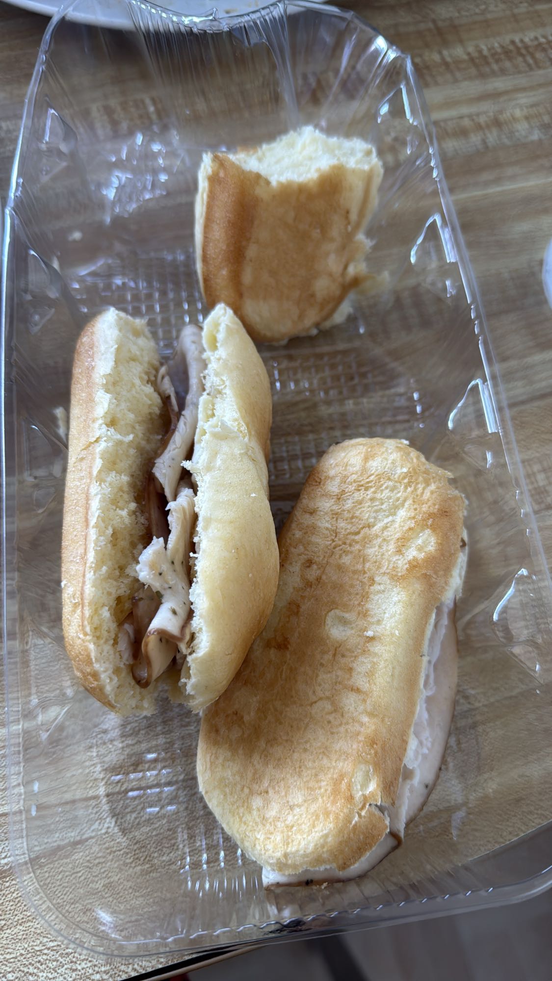 Mini sandwichs à la dinde