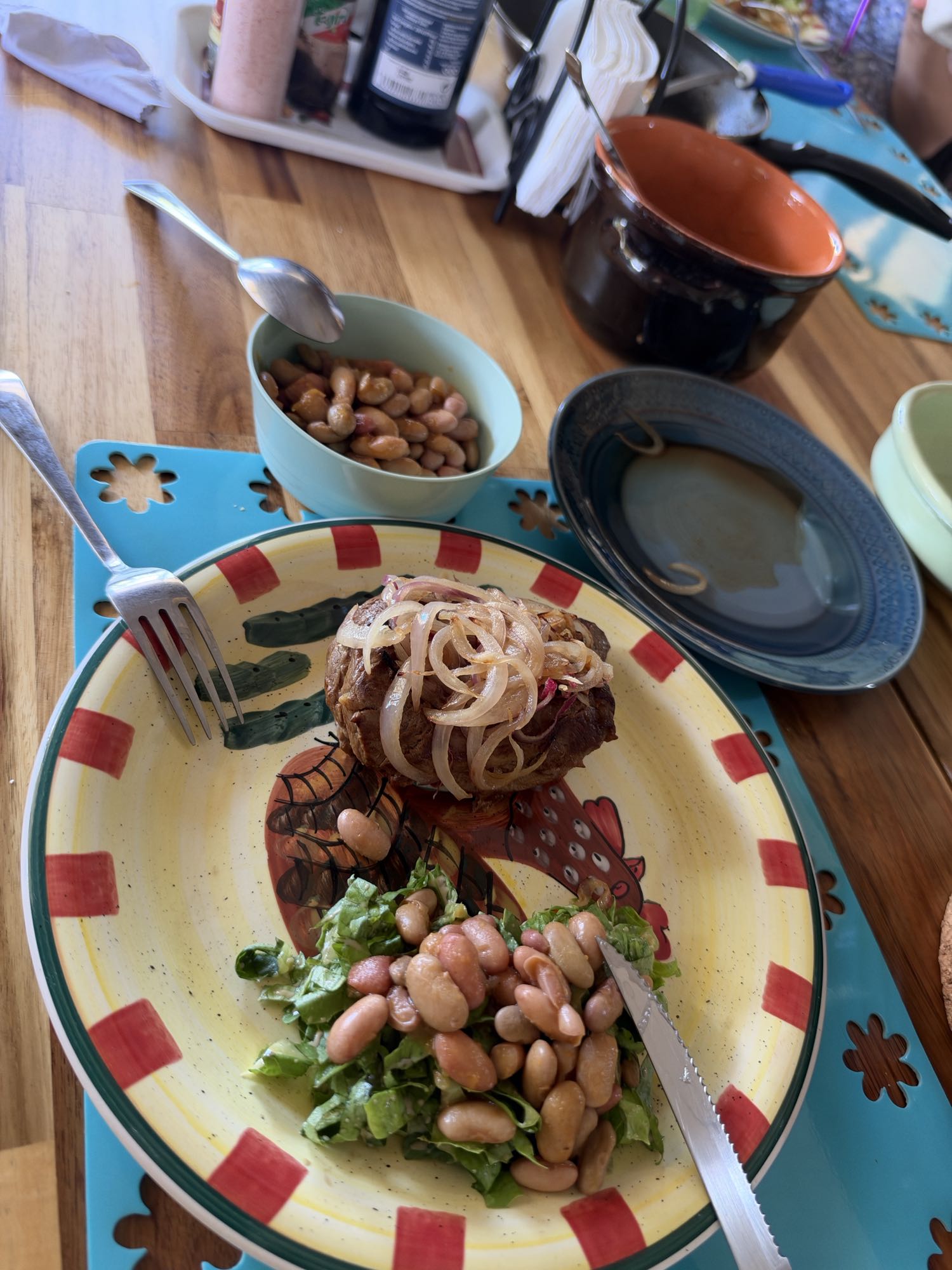 carne con frijoles