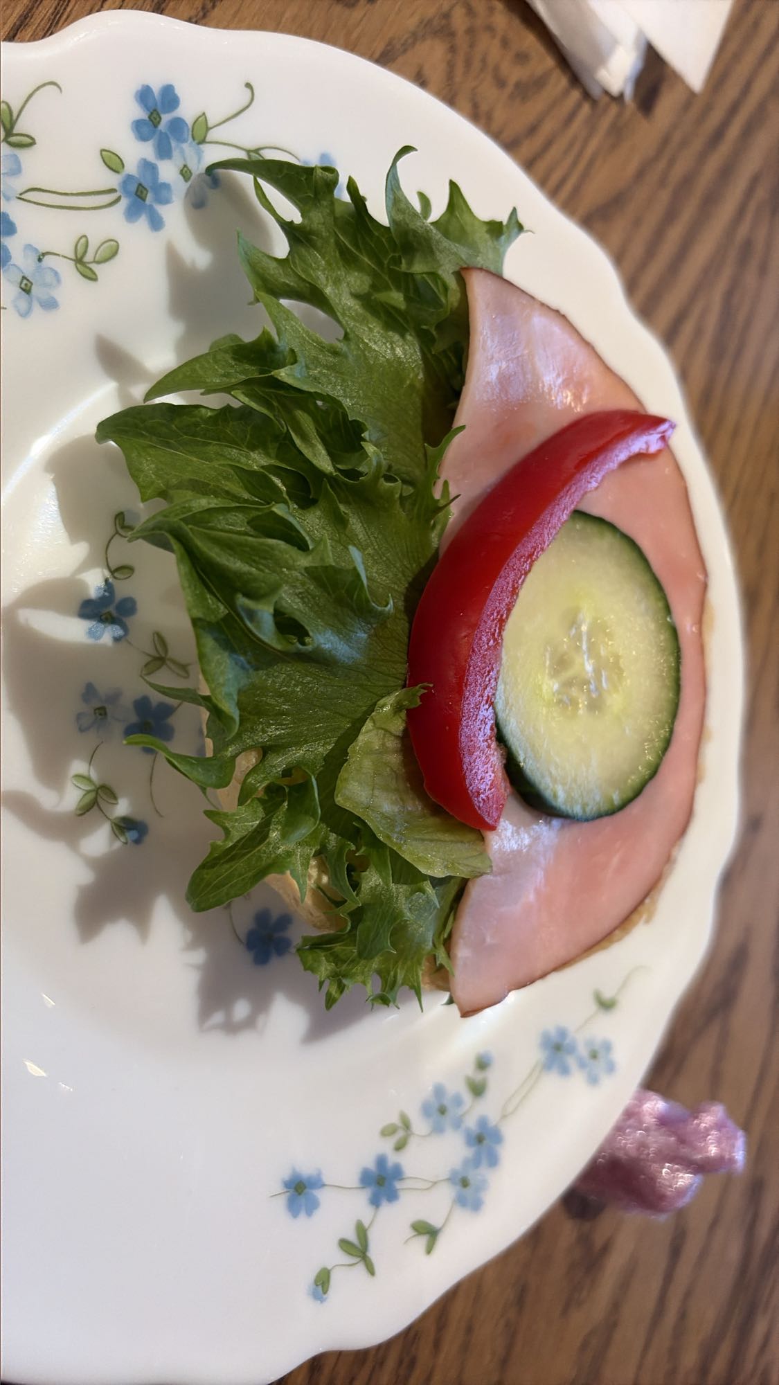Smörgås med skinka