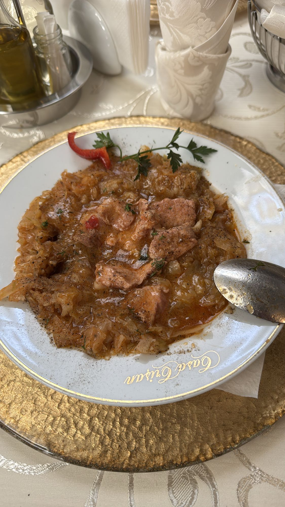 Szekely Cabbage with Pork Pieces