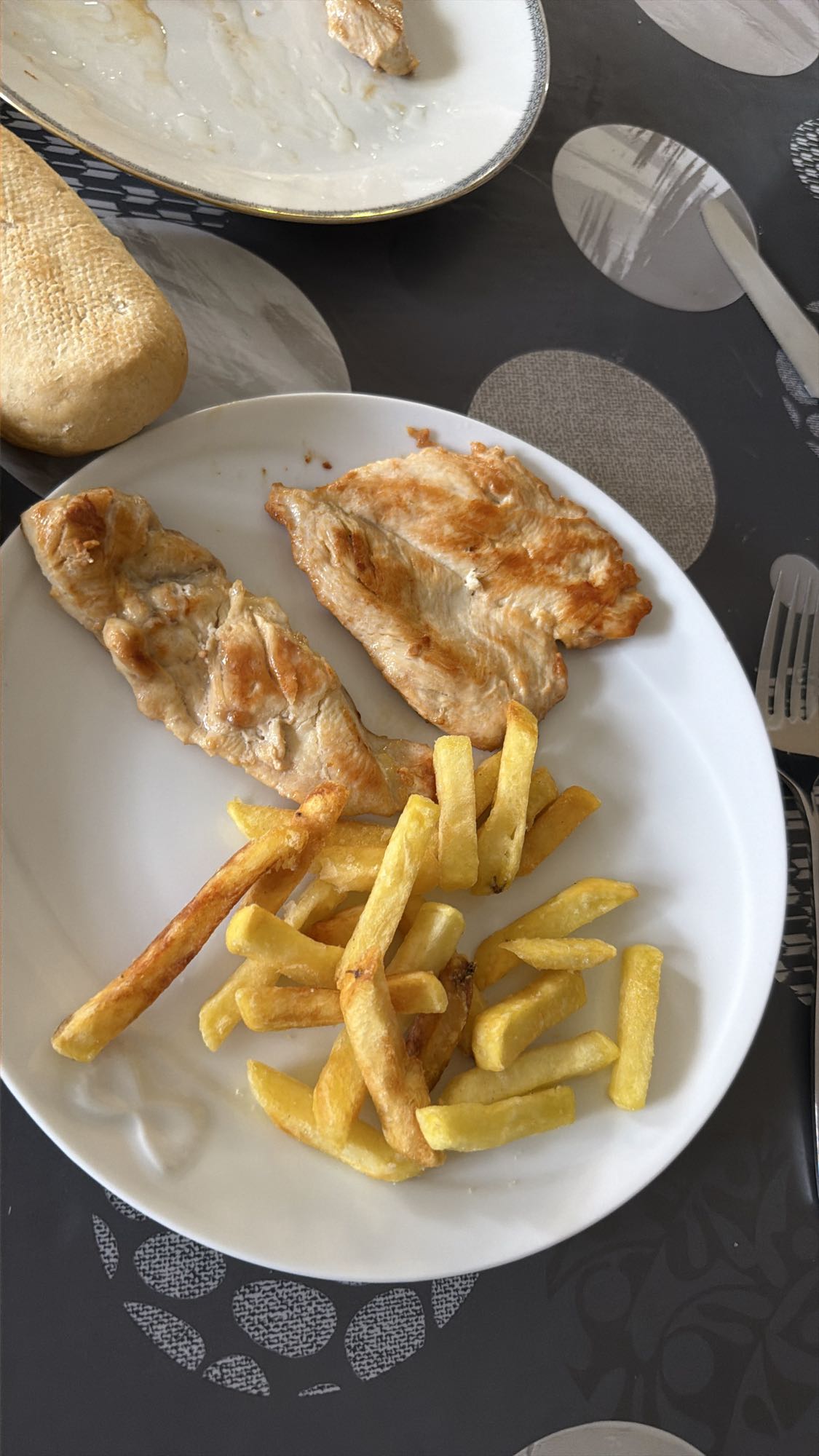 Piept de pui cu cartofi