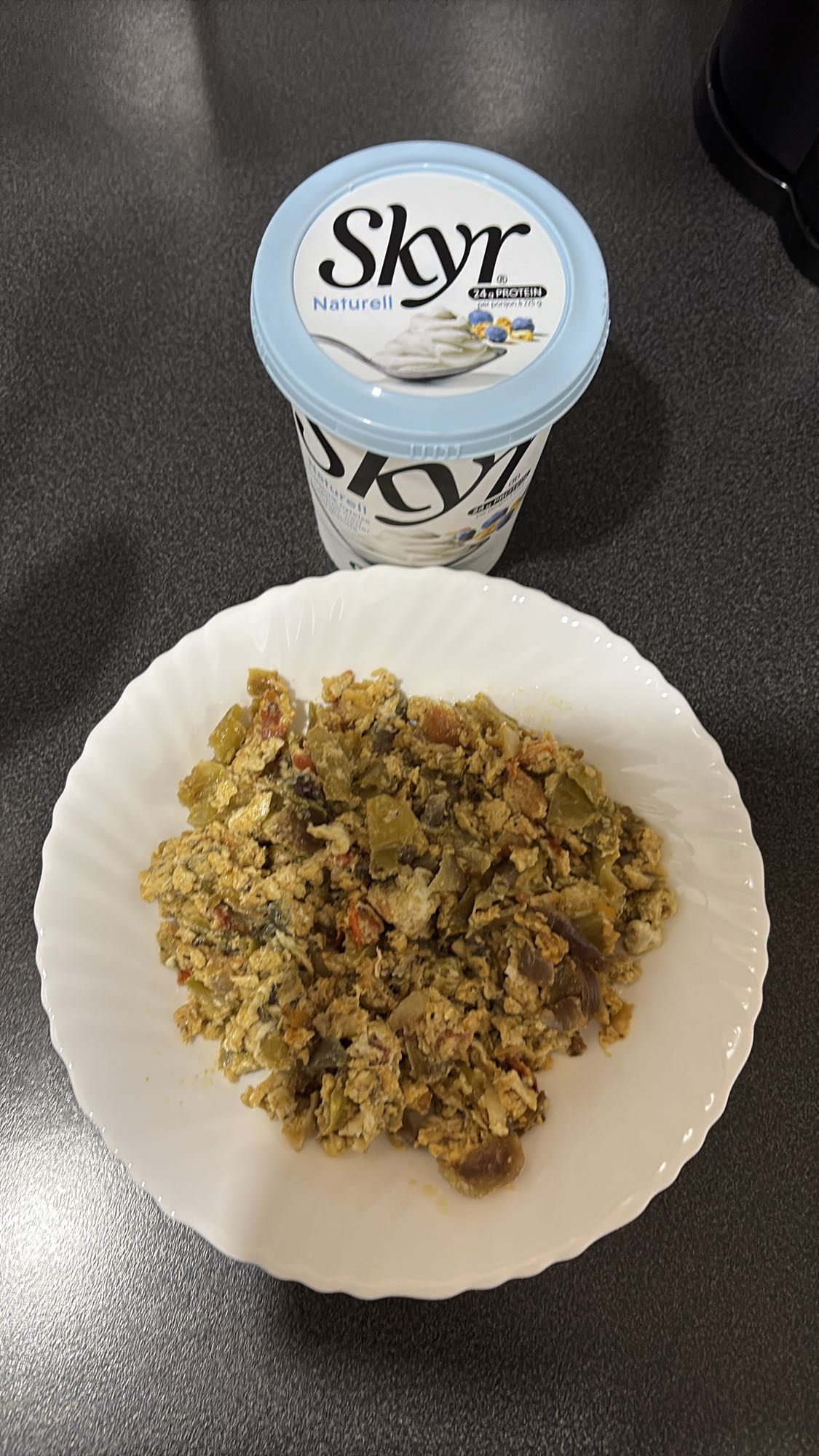 Eggerøre med skyr