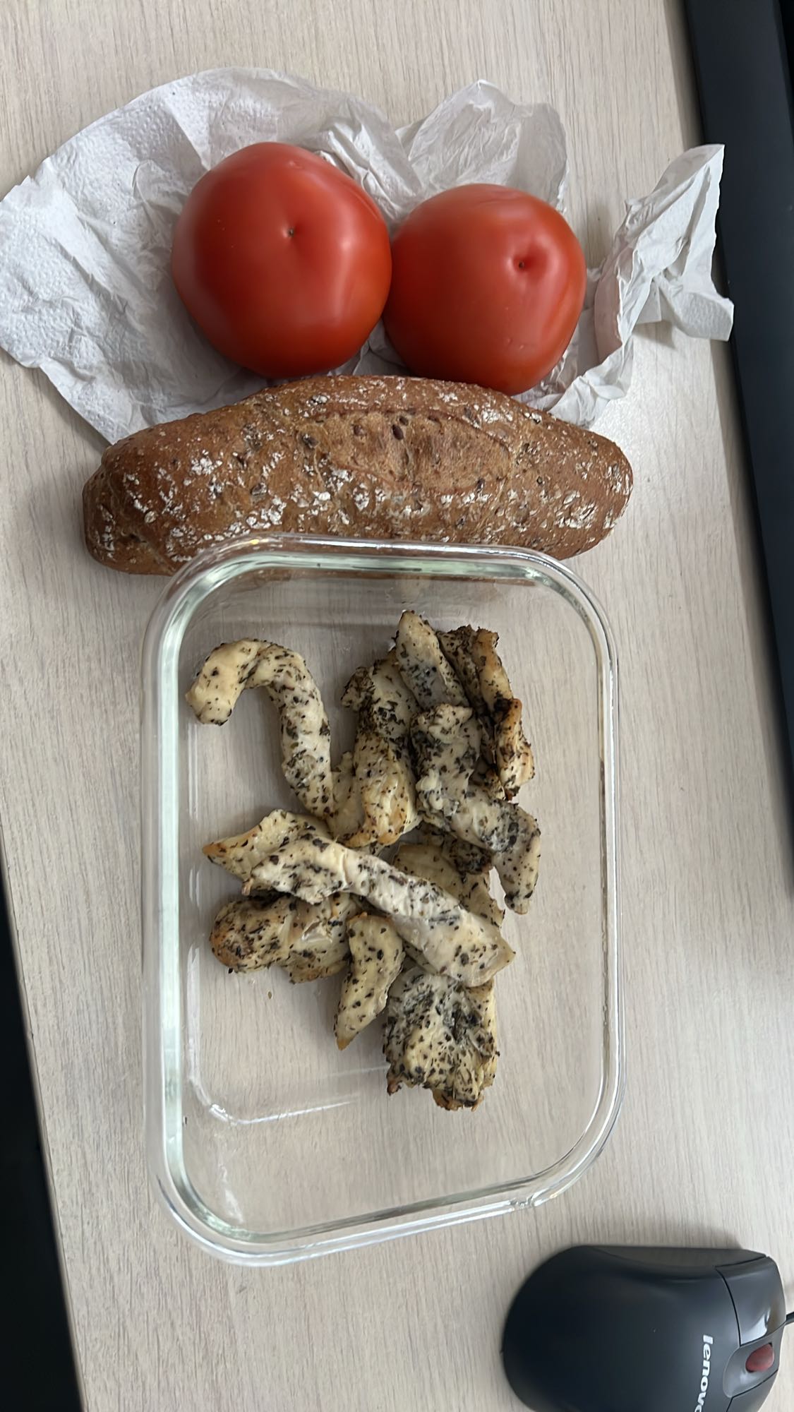 Kurczak z pieczywem