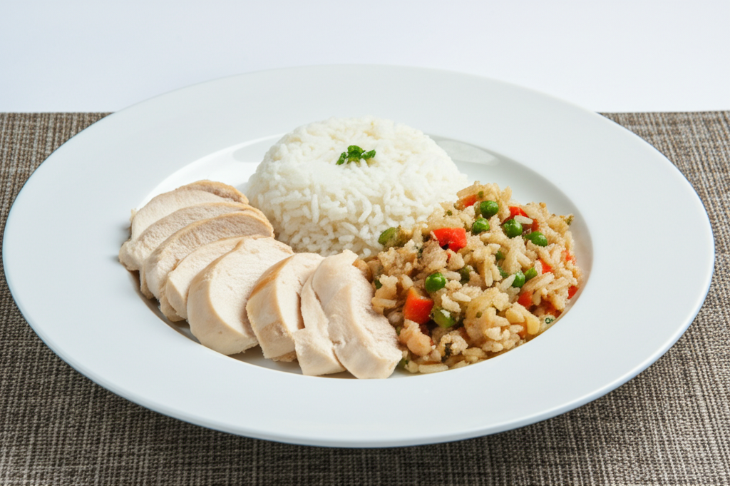 Hearty Chicken and Rice Bowl