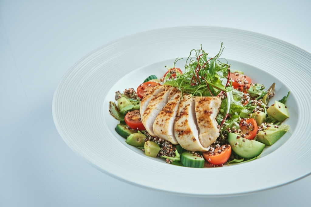 Salade de Poulet Grillé et Quinoa