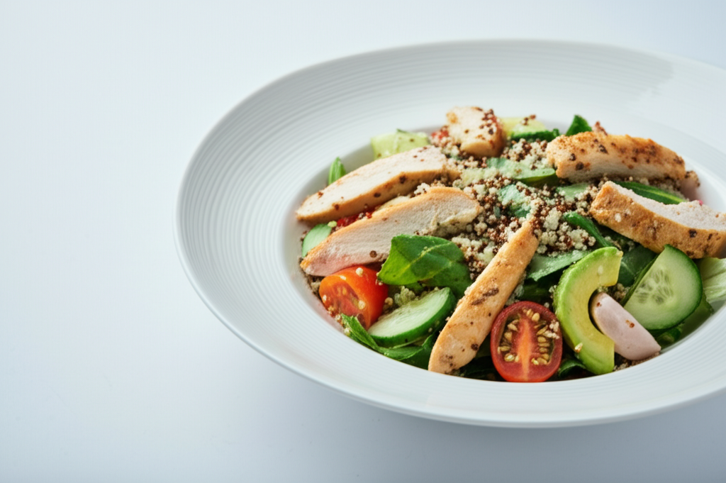 Salade de Quinoa au Poulet Grillé