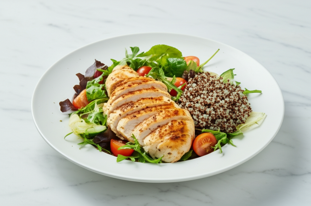 Grilled Chicken and Quinoa Power Salad