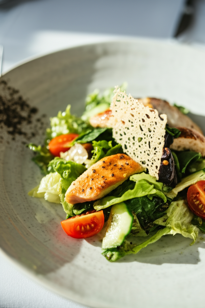 Salade de Poulet Grillé et Légumes