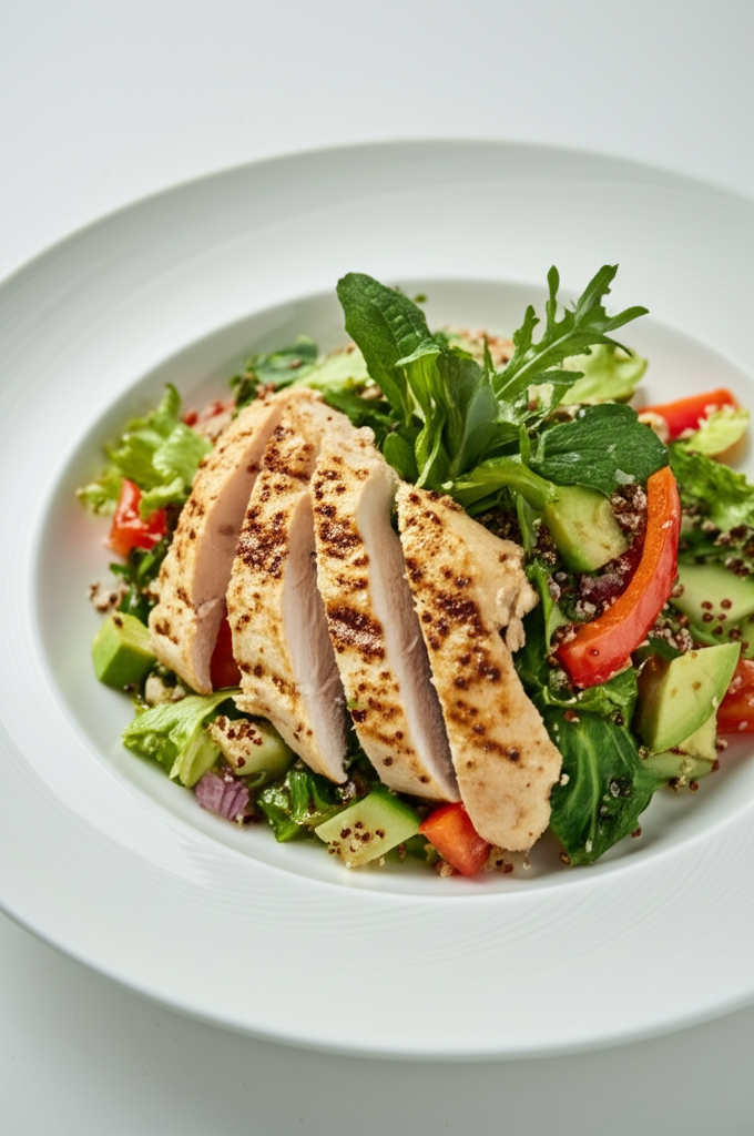 Salade de Poulet Grillé et Quinoa