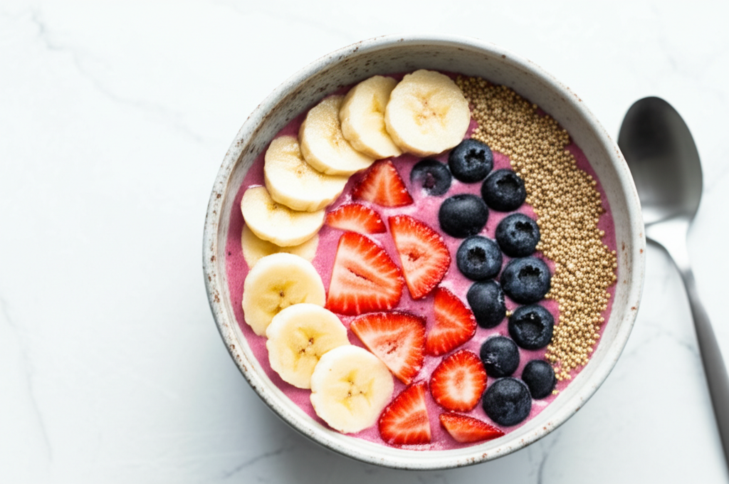 Energirik Vegetarisk Smoothie Bowl