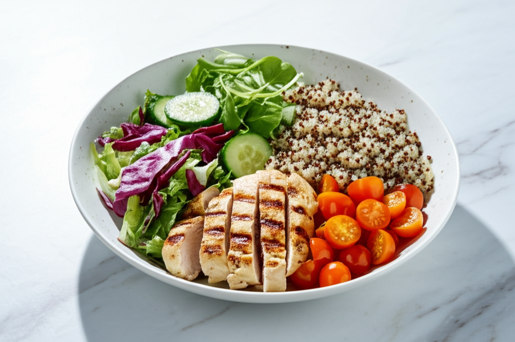 Grilled Chicken & Quinoa Power Bowl