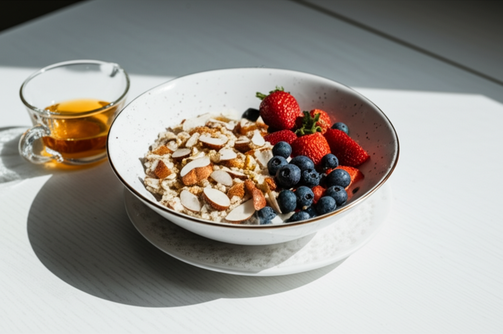 Energirik Havregrynsfrukost