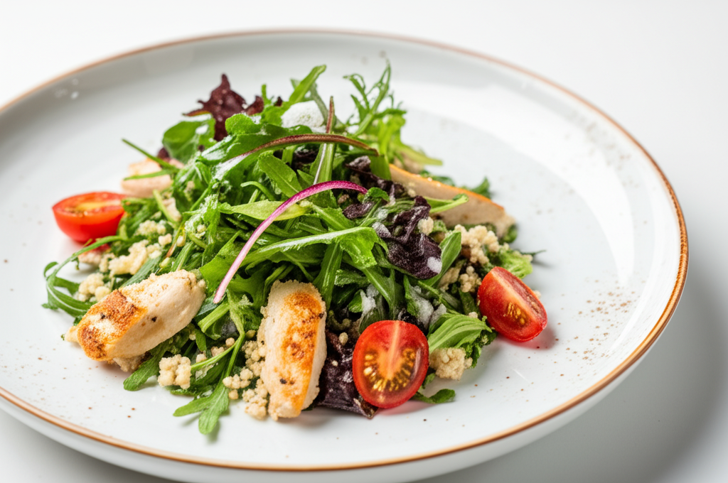 Leichter Hähnchen-Quinoa-Salat