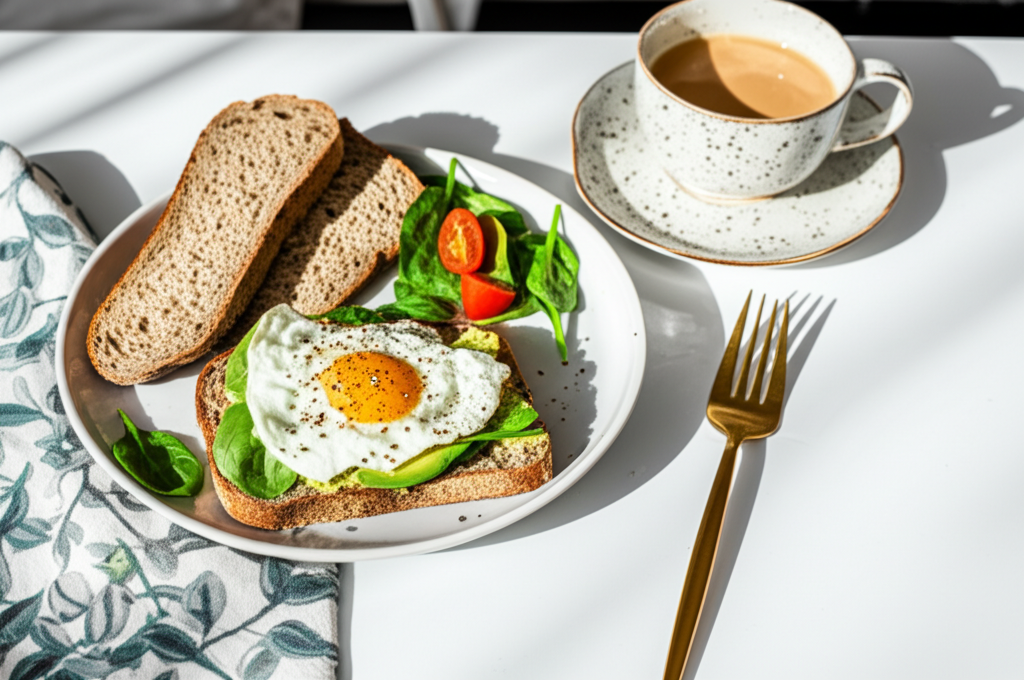 Näringsrik Avokadoägg-toast