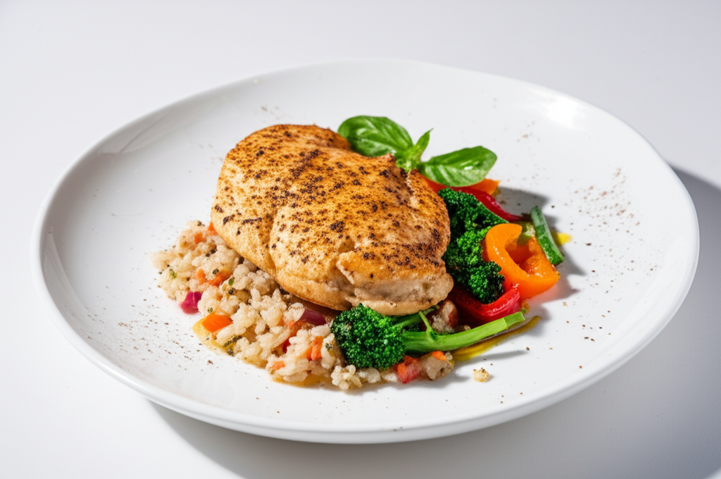 Κοτόπουλο με Κινόα και Λαχανικά