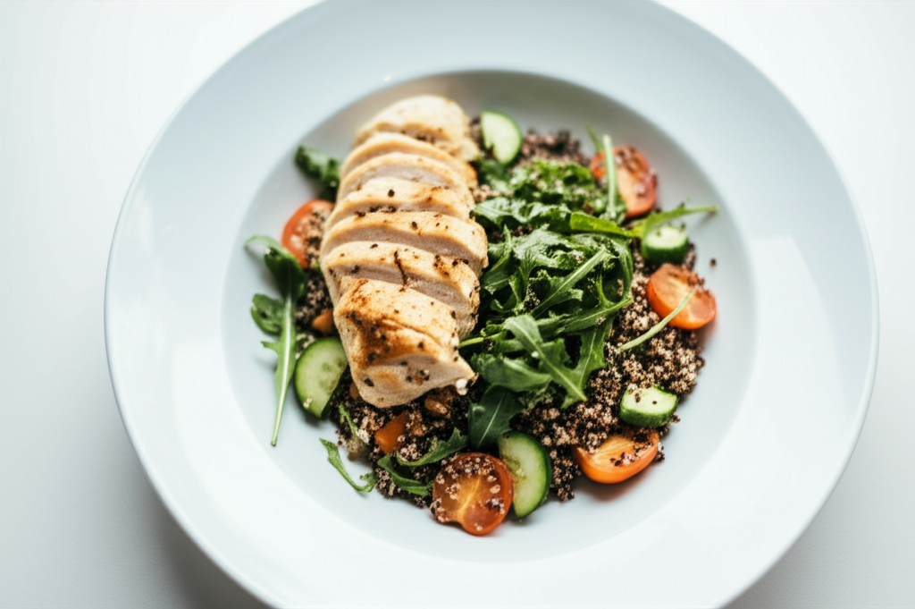 Leichter Hähnchen-Quinoa-Salat
