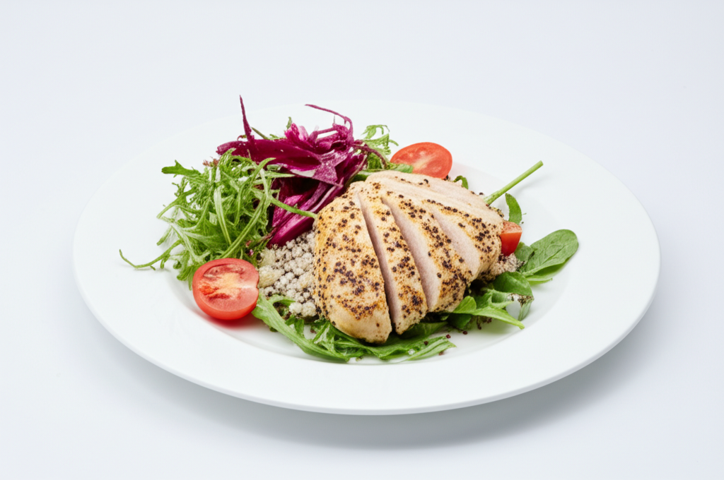 Kycklingsallad med Quinoa