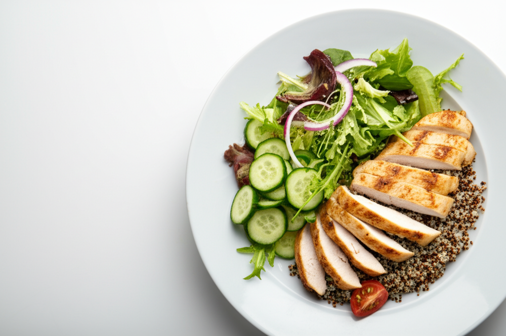 Grillad Kycklingsallad med Quinoa
