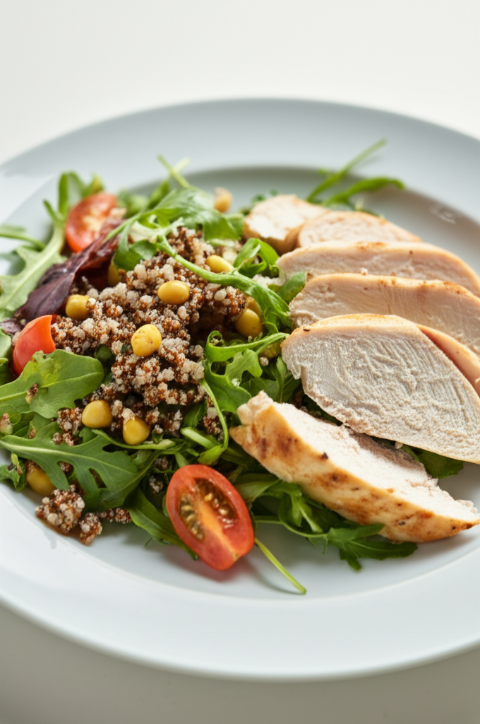 Salată Light de Pui și Quinoa