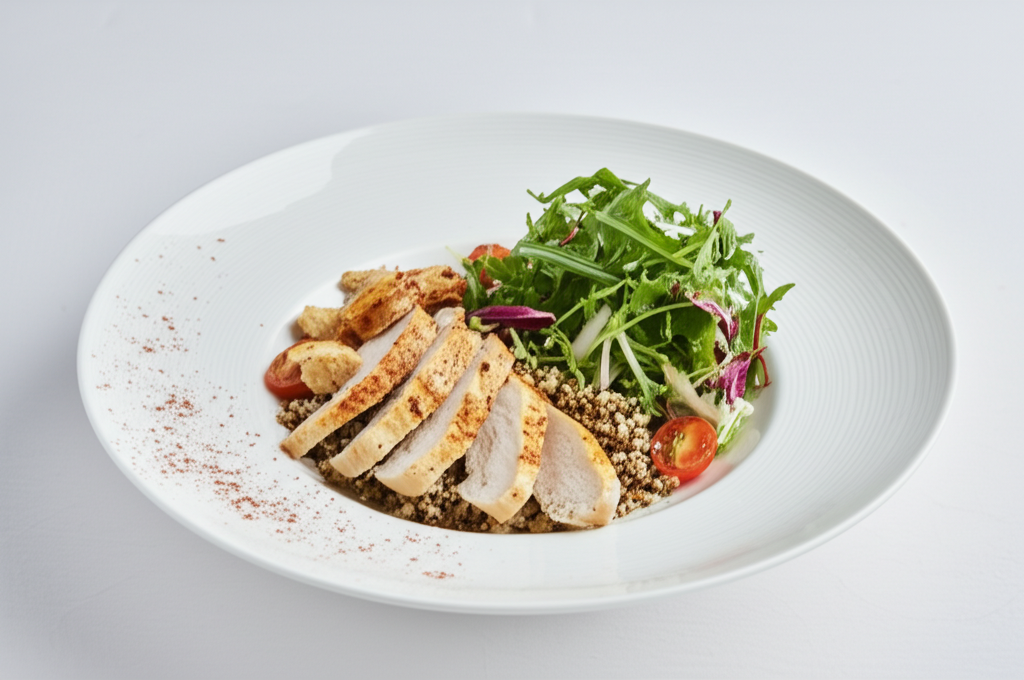 Salată de Pui la Grătar cu Quinoa