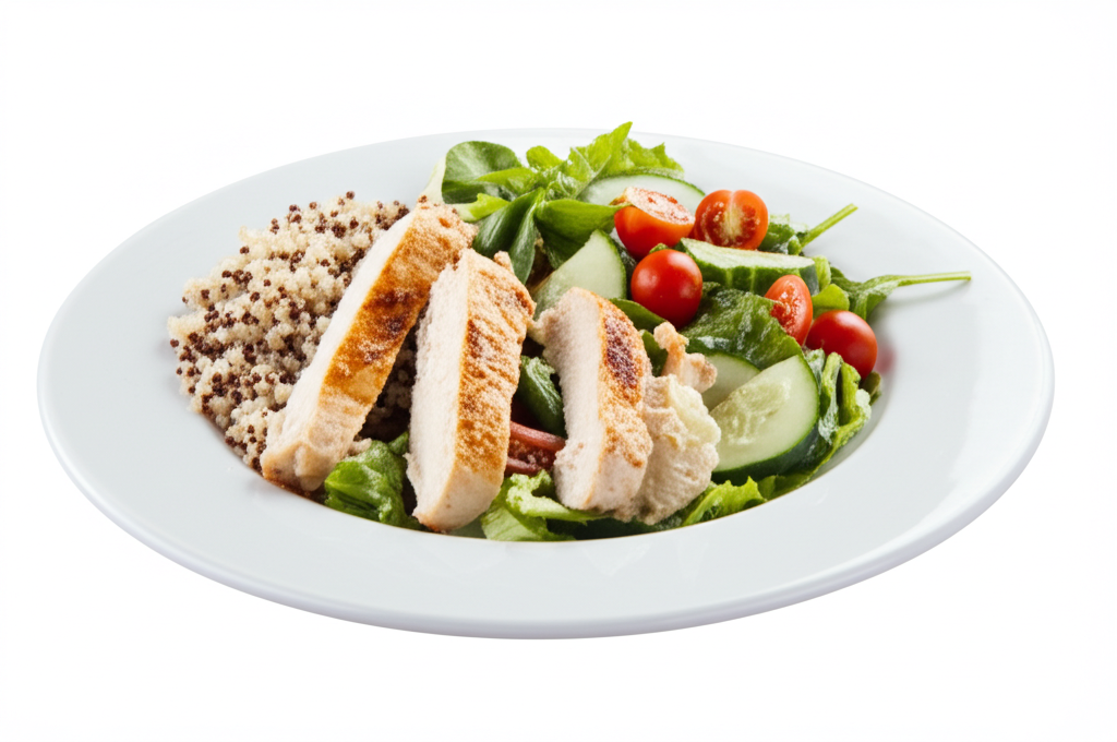 Ελαφριά Σαλάτα Κοτόπουλου με Quinoa