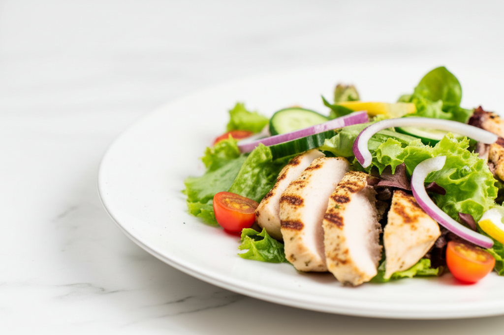 Lemon Herb Grilled Chicken Salad
