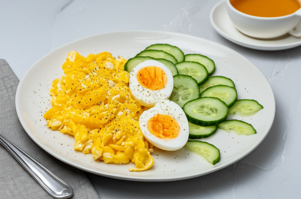 Κλασική Ομελέτα με Λαχανικά και Βρώμη