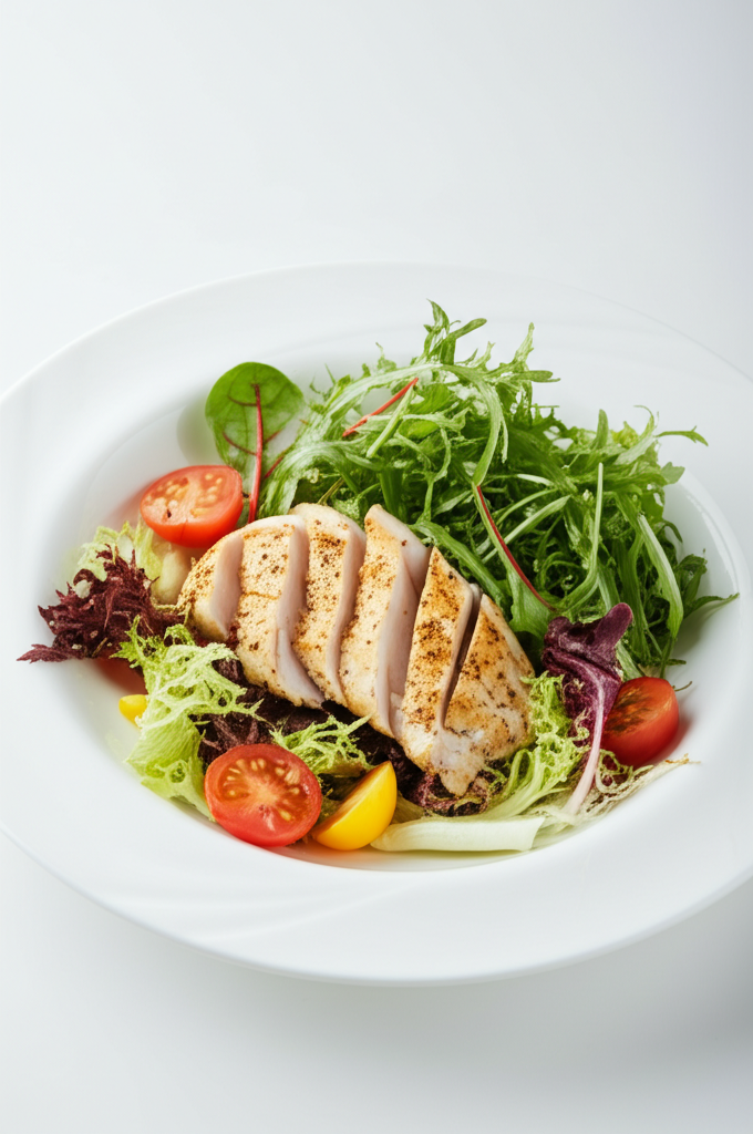 Lekka Sałatka z Kurczakiem i Awokado